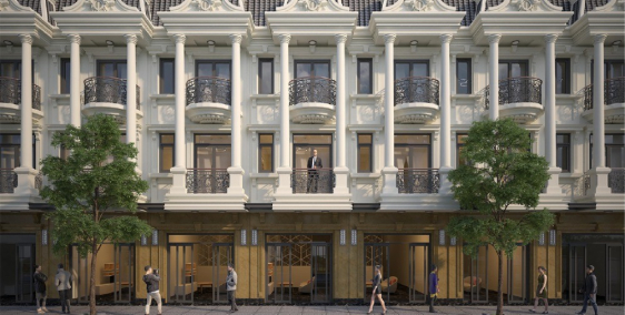 Nhà mới, đã có sổ hồng, 1 trệt 2 lầu, ngay ngã tư Chiêu Liêu, gần Vincom Dĩ An