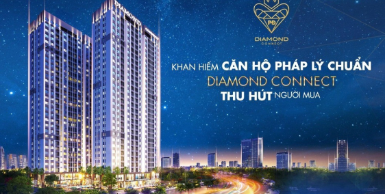 Mở bán căn hộ Diamond Connect nằm ngay mặt tiền QL1K thanh toán 55% nhận nhà
