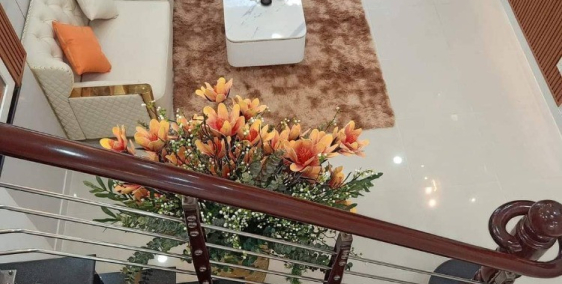 Bán nhà Làng Hoa đường Lê Văn Thọ 50m2 4 tầng 6.85 tỷ gần Cây Trâm cũ