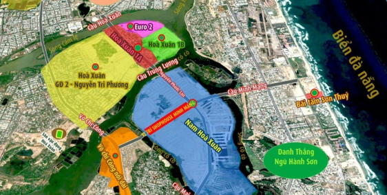 Đất nền Sun Group Nam Hòa Xuân - Đầm Sen Đà Nẵng vốn 30% chỉ  từ 1,6 tỷ/100m2