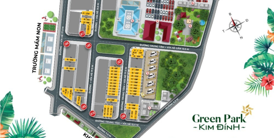 Đất nền dự án GREEN PARK KIM ĐÍNH chưa bao giờ hết hot !