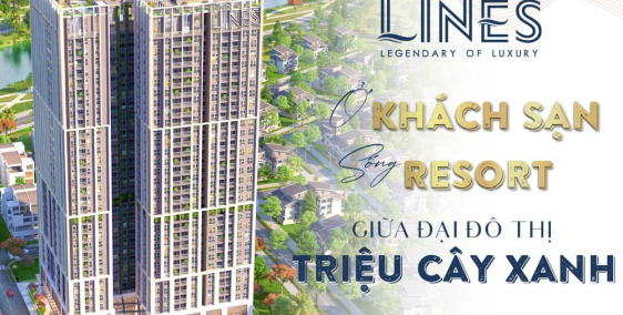 Chung cư The Lines. Chỉ 1 tòa nằm trong khu liền kề biệt thự Ecopark. LH Trọng