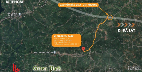 ĐẤT NỀN LẦM ĐỒNG Ngay Quốc Lộ 20 giá 680 triệu