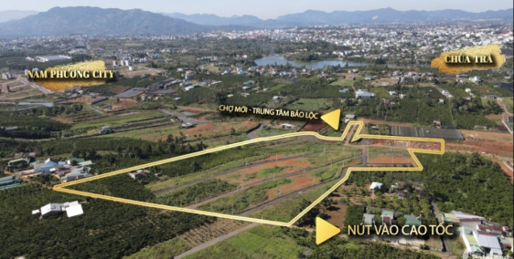 Bán đất nền phân lô Đường Nguyễn Đình Chiểu, Phường Lộc Phát, Tp Bảo Lộc