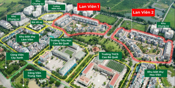 Cần Bán Căn Shophouse 4 Tầng Lan Viên KĐT Đặng Xá, Gia Lâm, Hà Nội