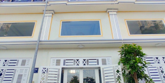 Nhà phố mới xây mặt tiền đường Võ Văn Kiệt -An Dương Vương, quận Bình Tân.