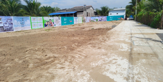 Bán đất gần Quảng Trường Tỉnh Tiền Giang, dt 5,2 * 20 thổ cư đầy đủ giá 860tr