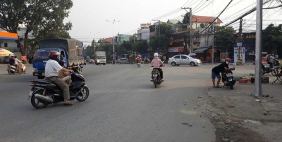 Bán gấp nền đường Trương Định 95m2=1tỷ gần trường tiểu học Tân Mai 0776121994