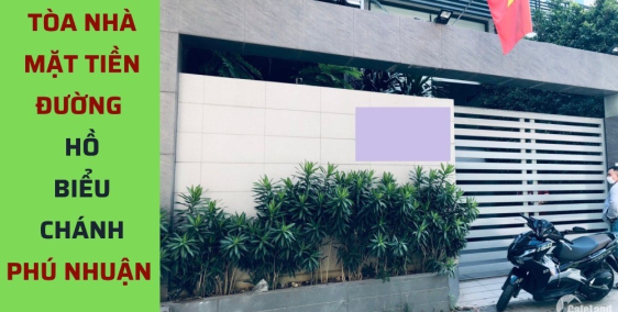 CHỈ 60 TỶ ĐẦU TƯ, TÒA NHÀ MẶT TIỀN PHÚ NHUẬN, ĐANG THUÊ 100 TRIỆU THÁNG