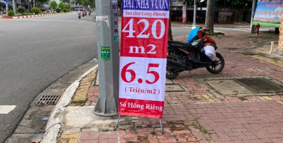 Long Phước - Bà Rịa - giá F0 chỉ 6.5tr/m2