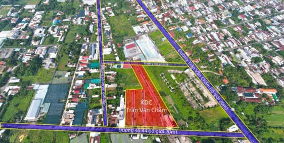 Bán Đất Đường Trần Văn Chẩm Xã Tân Thông Hội, 90m2, sổ hồng riêng, giá 1.950TR