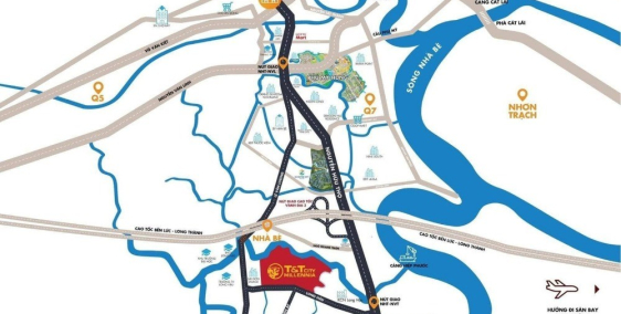 Shophouse khu Đô Thị Long Hậu Hot 1 trệt 3 lầu, 364m2 sử dụng giá dưới 6,5 tỷ