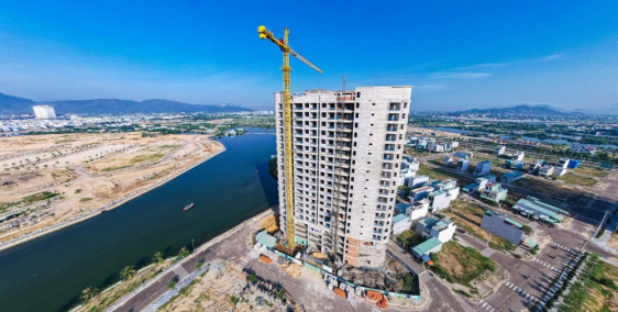 Căn hộ view sông - Bên cạnh trường Đại Học FPT giá từ 19tr/m2