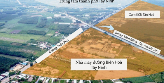 Đất Tây Ninh ngay trung tâm 10x16 thổ cư chỉ 590tr