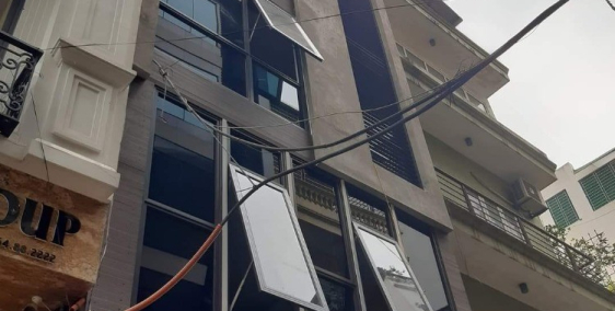 Bán Nhà Phố Dường Khuê Cầu Giấy 6 Tầng oto tránh vỉa hè rộng DT 65m2