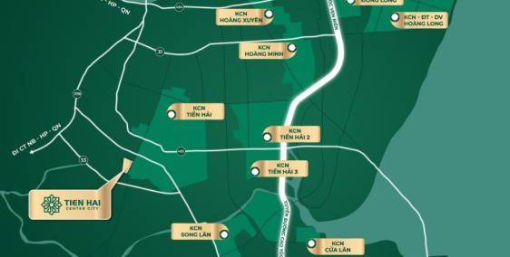 đất nằm ở trung tâm huyện tiền hải tiềm năng phát tiển vô hạn