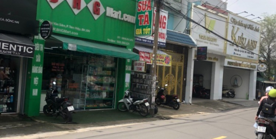 Nhà bds bán hoặc cho thuê chính chủ mặt đường Lý Văn Sâm Tam Hiệp Biên Hòa 11x23