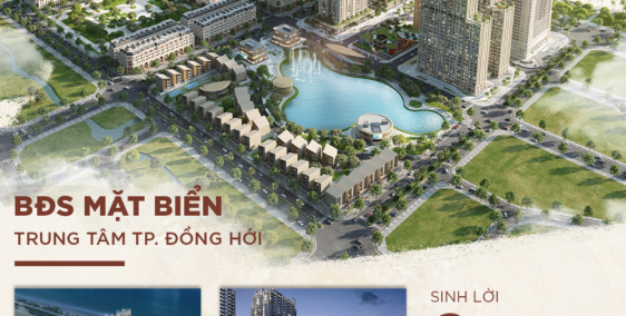 BIỆT THỰ MẶT BIỂN BẢO NINH – CHIẾT KHẤU 13,5% CHO KHÁCH HÀNG QUẢNG BÌNH