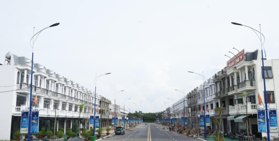 Nhà phố Thăng Long trên trục đường 25m.TT vượt tiến độ chiết khấu 18%.