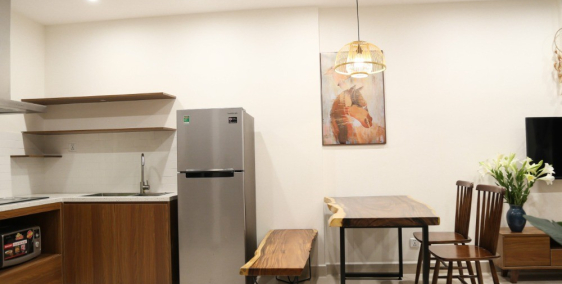 Cho thuê căn 2 ngủ 1 Vệ sinh Full nội thất. Tòa S1. Liên hệ : 0965 86 0122