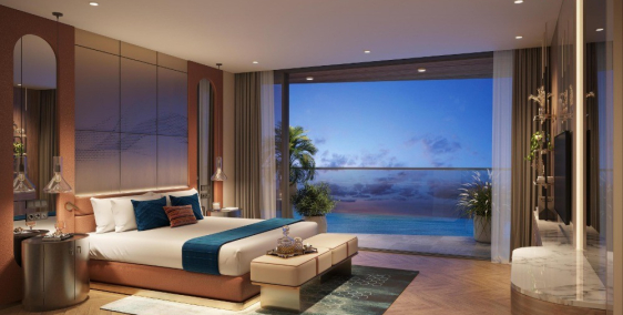 Căn hộ nghỉ dưỡng 2PN Ixora Hồ Tràm Giá CĐT 6 tỷ/90m2, hồ bơi riêng.