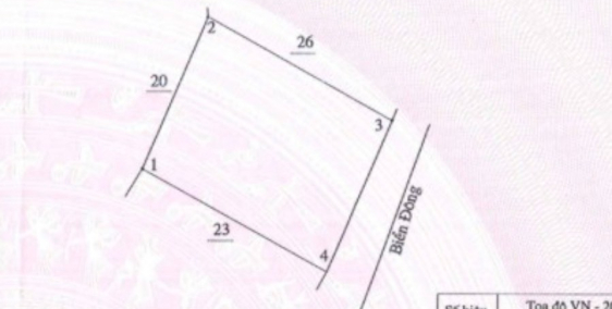 MT biển Hoà Thắng -cách biển 10 bước chân, quy hoạch TMDV, sát bênMarina Mũi Yến