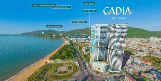 CADIA Quy Nhơn  Tổ hợp Thương Mại - Dịch Vụ - Khách sạn và Căn hộ du lịch biển