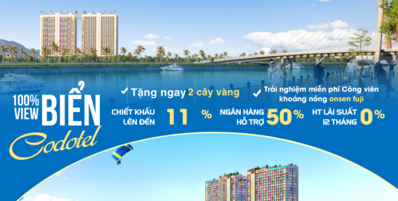 Căn hộ nghỉ dưỡng 6 sao Quảng Bình