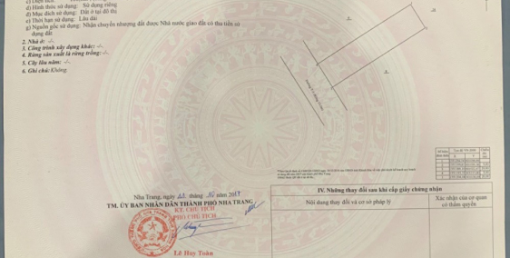 Bán đất: Dự án An Bình Tân, Nha Trang.