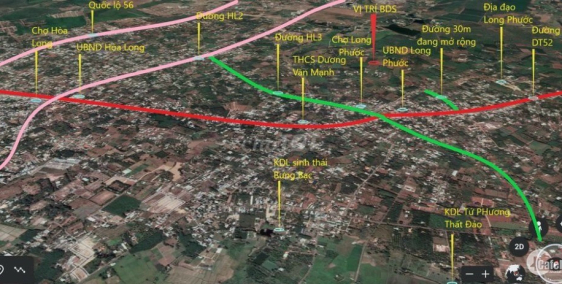 Đất biệt thự nhà vườn nghỉ dưỡng Long Phước - Bà Rịa. Giá đầu tư f0