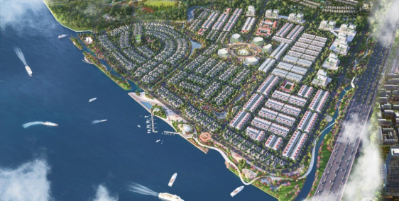 Bán 5 lô đất nền liền kề giá đầu tư dại dự án KĐT ven sông Nhơn Trạch