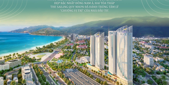 Ra mắt siêu căn hộ nghỉ dưỡng 5 sao The Sailing trung tâm Quy Nhơn 0901928852