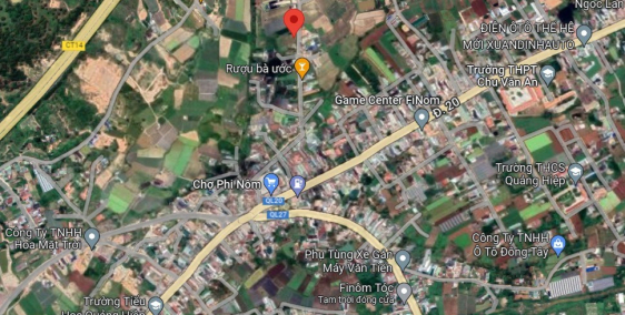 Bán 5x25m ( 115m2 thổ cư) cách Chợ Finom 550m thuộc Hiệp Thạnh, Đức Trọng