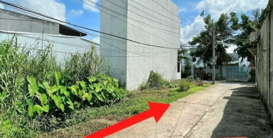 Nền thổ cư CPXD - hẻm 287 Trần Quang Diệu