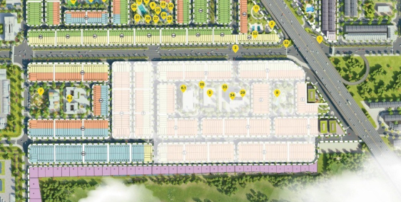 Sang nhượng lô góc mặt tiền đường 40m, DT 100m, đang vay ngân hàng