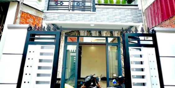 Nhà lầu hoàn công hẻm 89 Nguyễn Thông