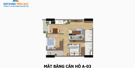 Bán căn hộ 57m2 -2 ngủ,2 vệ sinh,2 ban công- Gía ngoại giao