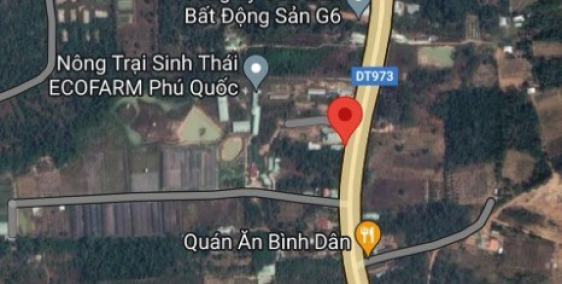 Cần bán nhà mặt tiền đường Dương Đông - Bải Thơm ( ấp Suối Cát , xã Cửa Dương