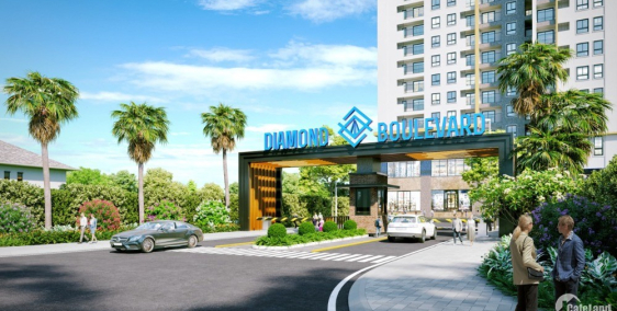 Cơ hội sở hữu căn hộ Diamond Boulevard mặt tiền Quốc lộ 13 chỉ với 250 triệu