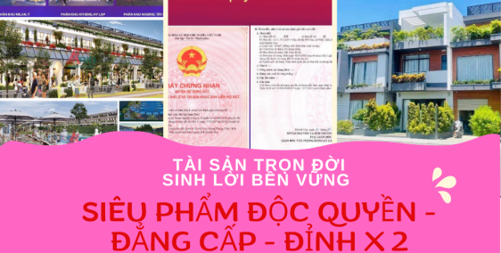 ĐẦU TƯ SINH LỜI KHỦNG VỚI LÔ ĐẤT CỦA DỰ ÁN KVG MOZZADISO NHANH TAY KẺO LỠ