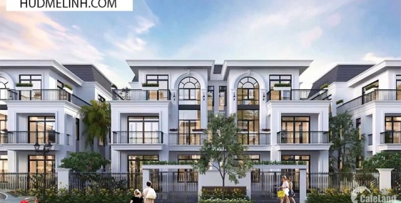 Lô BT03- 12 BT song lập, dự án HUD Mê Linh, khu đất vàng Mê Linh, với VĐ4 đi qua