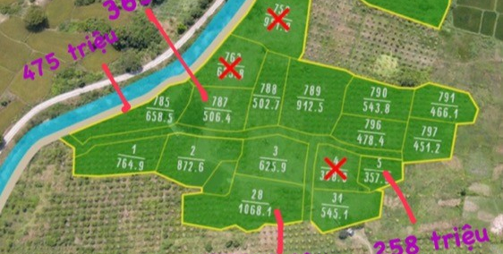 Đất vườn CLN view suối , view núi yên tĩnh