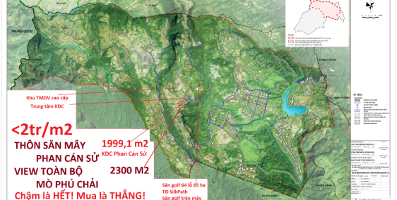 1999 m2 đất vàng thôn săn mây Phan Cán Xử