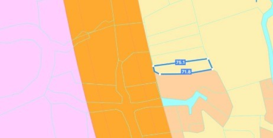 Cần bán 3 lô đất vườn mặt tiền Liên Cảng xã Phú Hữu, Nhơn Trạch, SHR