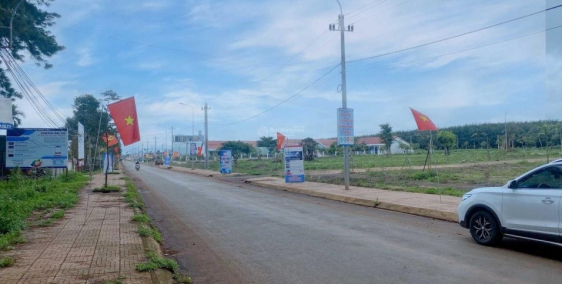 Bán đất Krông Năng full thổ cư, có sổ hồng liền tay, diện tích 132m2 giá chỉ 899