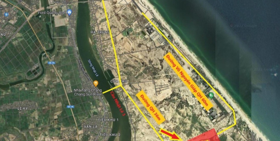 Bán đất nền ven biển Bảo Ninh, Quảng Bình. Đã có sổ. Giá 7,5tr/m2