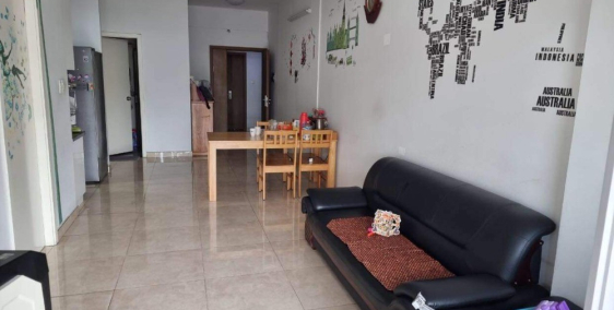 Căn hộ 2 phòng ngủ, 2 toilet, 1 máy giặt, 2 tivi, 3 máy điều hòa, 1 tủ lạnh 613L