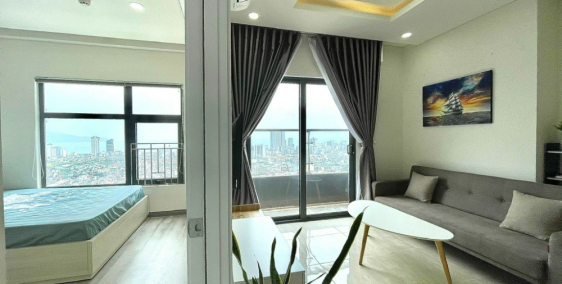 Cho Thuê Căn Hộ Monarchy 2PN View Biển - Chỉ 13Tr/tháng Full Nội Thất