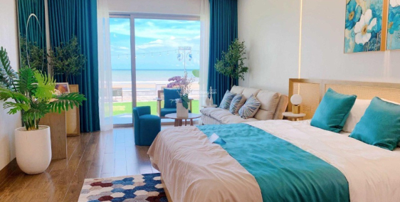 Căn hộ 5* sát biển full nội thất - giá CĐT chỉ từ 2,2 tỷ/căn - bãi tắm riêng tư