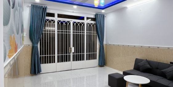 Nhà mặt tiền hẻm số 1 đường Cầu  xéo, DT 4x19, 4 lâu đường nhựa 10m